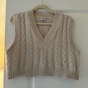 Artizia Sunday Best Sweater Vest, Size S